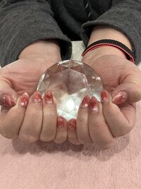 マグネットハートネイル