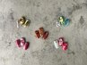 【ハンド】<進藤限定>ワンカラー＋フラワーアート1本ずつ（120分／9,400）