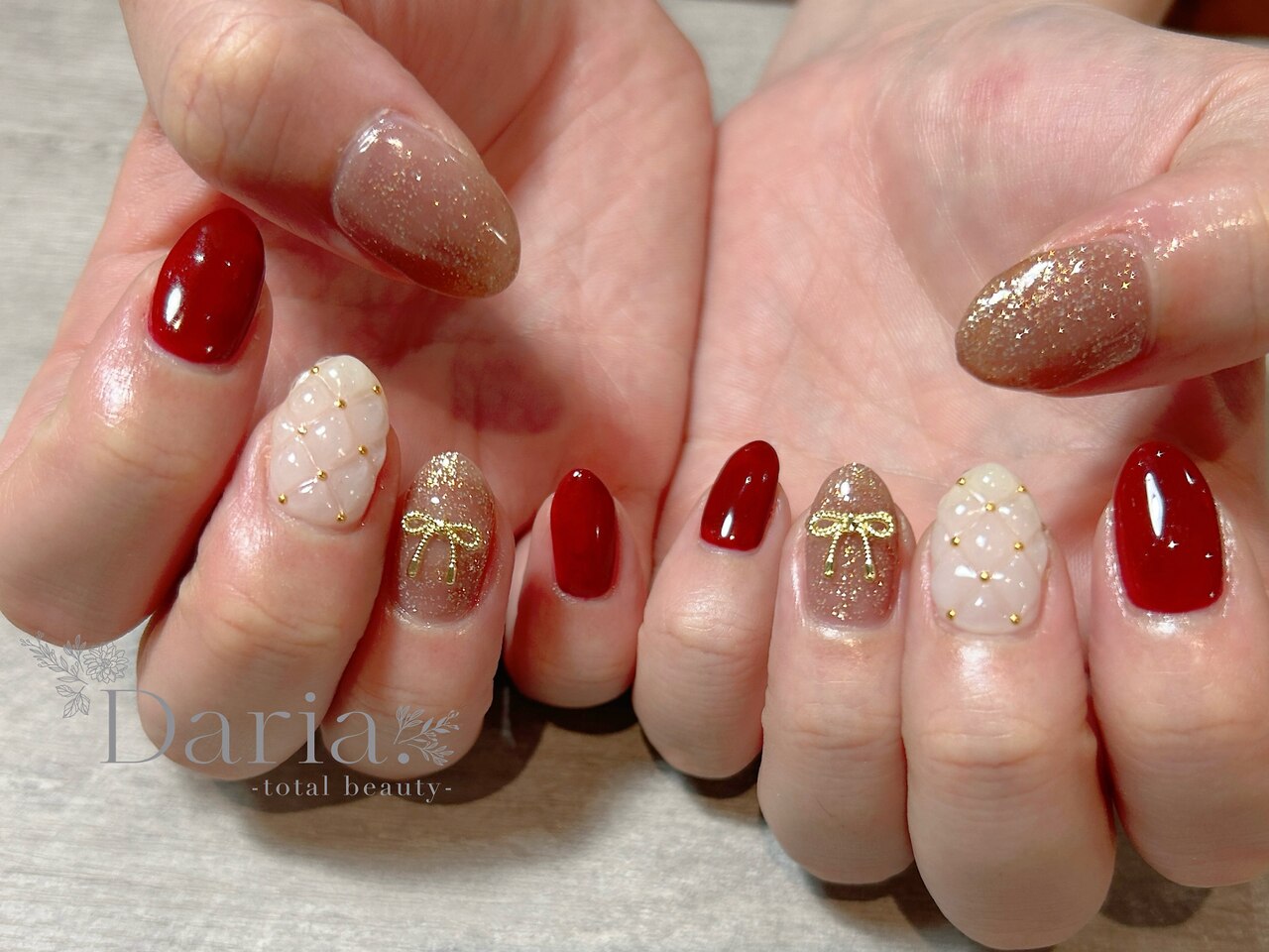 ネイルチップ 量産型 推し緑 名前ネイル ラメ リボン ガーリー #74