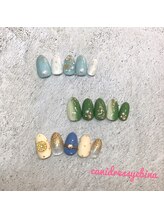 キャンアイドレッシー 海老名/定額ネイル　ゴールド