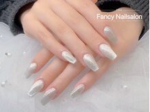 ファンシー 新宿店(Fancy)/クリスマス/冬ネイル/ツイード