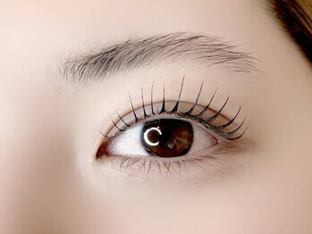 フリオ 藤枝店(julio)の写真/【UPwardLIFTまつげパーマ+ティント】まるでマスカラしたように毛先まで黒々しく印象的なお目元に★