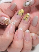 エスケーワイ(S K Y)/くすみカラー×ミモザアート