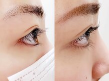 パラジェル登録サロン バランス シンプルネイル&アイラッシュ 新田東店(balance)/ラッシュリフトと美眉デザイン