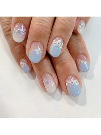 シンプルジェルネイル＆本格ケア