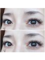 アイラッシュテリアココ(eyelashterior COCO) 【ボリュームラッシュ付け放題&下エク】ふんわりボリューム感☆