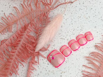 ネイルサロン&スクール ジーナ(GINA)/ネオンラインフレンチ