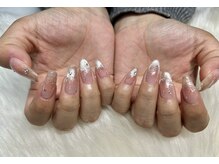 リッチ トゥ 安城店(Rich to)/チークマグネットフレンチネイル