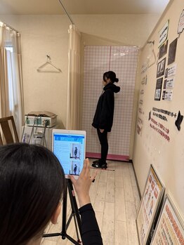 末広坂口鍼灸整骨院/流れ～AIによる姿勢分析～