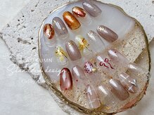 シエル バイ アンテリジャン(Ciel By Antellijan)/くすみ大人かわいいネイル4種