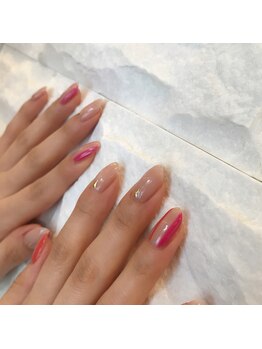 カイノ なんばタワー店(KAINO)/ストライプネイル