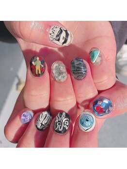 ピピランチェ(PIPIRANCHE)/呪術廻戦ネイル