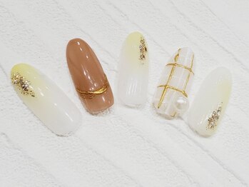 ビーケア 自由が丘店(B.care)/秋冬ネイル¥6480