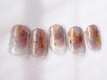 アイネイルズ 梅田店(I nails)/ミラーニュアンスクリア￥9200