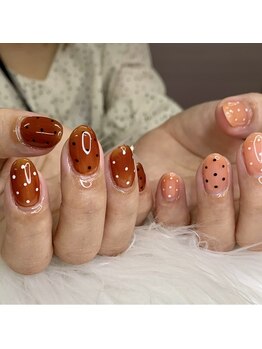 はあとねいる 江坂店/秋ネイル