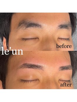 ルアン 六本木店/メンズ美眉毛スタイリング