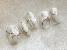 アイネイルズ 池袋店(I-nails)/クリアうねうねライン