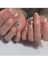 スパークリング ミント 森ノ宮店(sparkling mint)/うるちゅるチークネイル♪