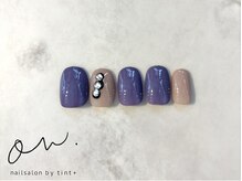 オンドットネイルサロンバイティントプラス(on. nailsalon by tint+)/マンスリーデザイン8980