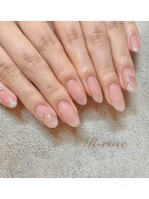 アールローズ(R-rose)/シンプルガーリーネイル