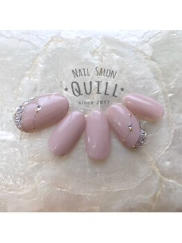 ネイルサロン クイル(QUILL)/11月ちょこっとアート♪3