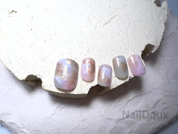 ネイル ドゥ 岡山駅前店(Nail Doux)/ニュアンスフットネイル