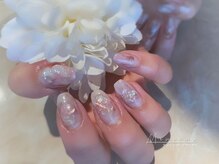 ミニュー(Minieux)/春色ニュアンスアート