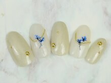 ネイルプラータ(Nail Plata)/小花ネイル【7980】