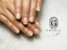 エアフォルク 銀座(ERFOLG)/ビタミンカラーフレンチ！