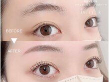 ルヴィーク 恵比寿店(lviii k)/眉毛×まつ毛パーマセット￥9900