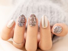 エムスラッシュ ネイル センター北店(M.SLASH)/ツイードネイル