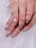 【Hand】ラメグラデーション ¥4000