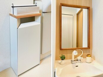 トトノエ(totonoe.)/ペーパータオル完備しております