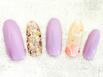 シンプル★春★花★キラキラ