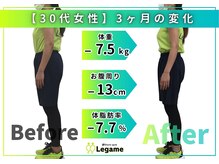 レガーメ(Legame)/30代会員様ビフォーアフター