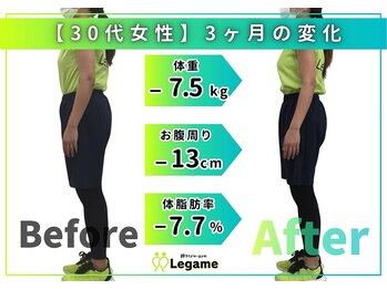 レガーメ(Legame)/30代会員様ビフォーアフター