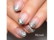 人気のラメグラ♪オーダーに合わせてラメを調合するのも得意♪