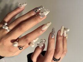 人と被らない 立体アートネイル