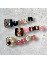 ホカネイルズ(HoKAnails)/【フット】定額デザインコース