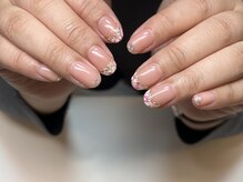 サロン アクセシブル(salon ACCESSIBLE)/フラワーフレンチネイル