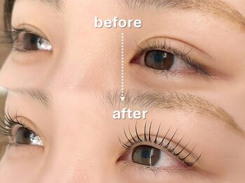 ミオ(mio.)の写真/まつげ１本、１mmにこだわった完璧な仕上がり。過去うまく上がらなかったまつげもお任せください♪