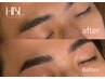 【メンズ人気No.1】眉ぐせ改善◎HBL+眉毛WAX+メイク ¥4800 