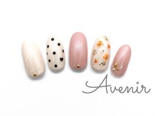 アヴィニール 表参道(Avenir)/ヴィンテージガーリー　ネイル