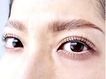 ミニョンアイラッシュデザインサロン くずは店/パリジェンヌ＋眉スタイリング