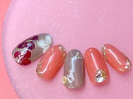 お正月ネイル