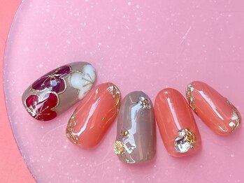 お正月ネイル