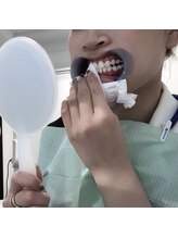 プラチナムビューティー 名古屋栄本店(PLATINUM BEAUTY)/ 【STEP3】余分な水分を除去