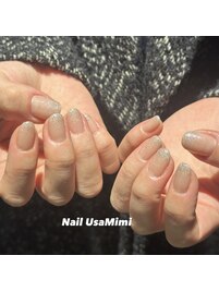 ラメグラデーション