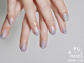 フラッシュブルーネイル