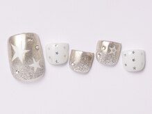 アイ ネイルズ 天神店(I nails)/キラキラ星ネイル　￥8800